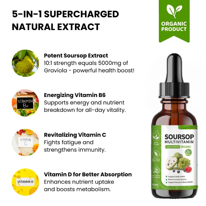 Pure Organic Soursop Extract